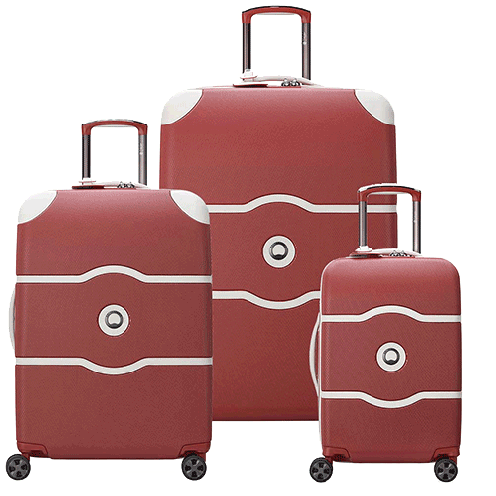خرید ست کامل چمدان دلسی مدل چاتلت ایر 2 رنگ عنابی دلسی ایران - delsey paris CHÂTELET AIR 2 00167698535 delseyiran