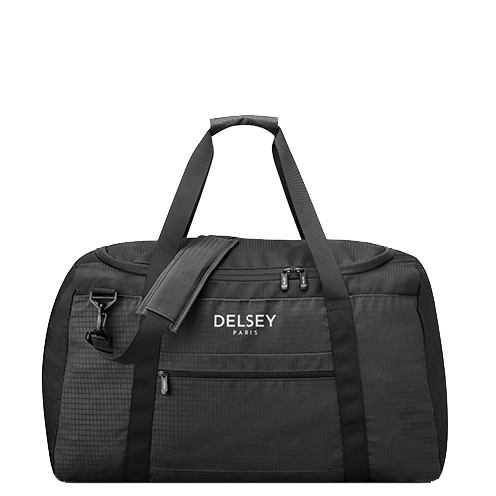 خرید ساک دستی تاشو دلسی مدل نوماد 65 سانتی متر ارتفاع رنگ مشکی دلسی ایران - delsey paris NOMADE FOLDABLE BAG 00333540500 delseyiran