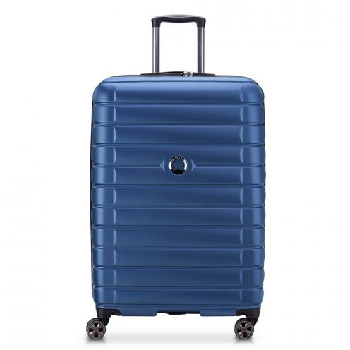 خرید چمدان دلسی پاریس مدل شادو 5 سایز بزرگ رنگ آبی دلسی ایران  - SHADOW 5 DELSEY PARIS 00287883102 delseyiran