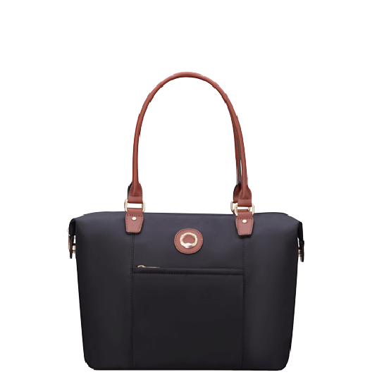 خرید کیف دستی دلسی مدل کوربووآ رنگ مشکی دلسی ایران - delseyiran COURBEVOIE ToTE BAGL SHOULDER 00600633220 DELSEY PARIS