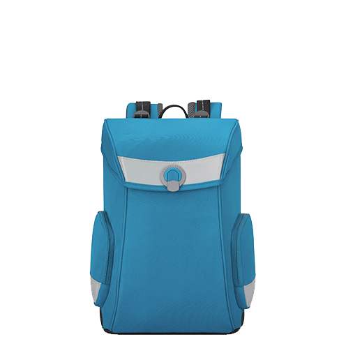 خرید کوله پشتی مدرسه ای دلسی ارگونومیک 14 اینچ دلسی پاریس رنگ آبی دلسی ایران - DELSEY PARIS BACKPACK 00339162532 delseyiran
