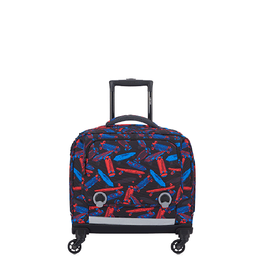 خرید و قیمت کیف چرخ دار مدرسه ای 15.6 اینچ دلسی پاریس رنگ مشکی دلسی ایران - DELSEY PARIS HORIZONTAL TROLLEY BACKPACK 00339145200 delseyiran