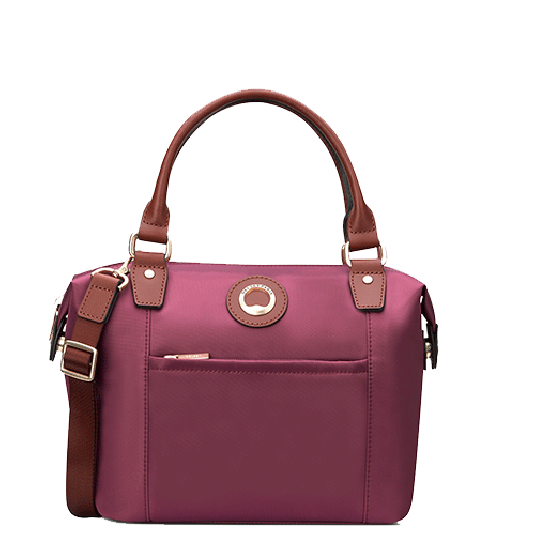 خرید کیف دستی دلسی مدل کوربووآ رنگ بنفش دلسی ایران - delseyiran COURBEVOIE TOTE BAG 00600633108 DELSEY PARIS
