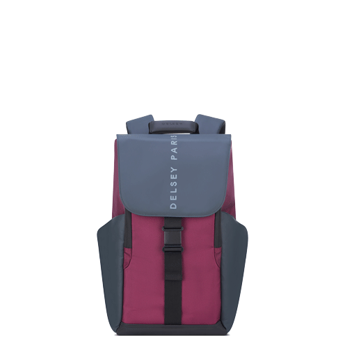 کوله پشتی دلسی لپ تاپی  مدل سکیورفلپ 15.6 اینچ رنگ زرشکی ایران - DELSEY PARIS SECUFLAP BACKPACK 00202061004 delseyiran