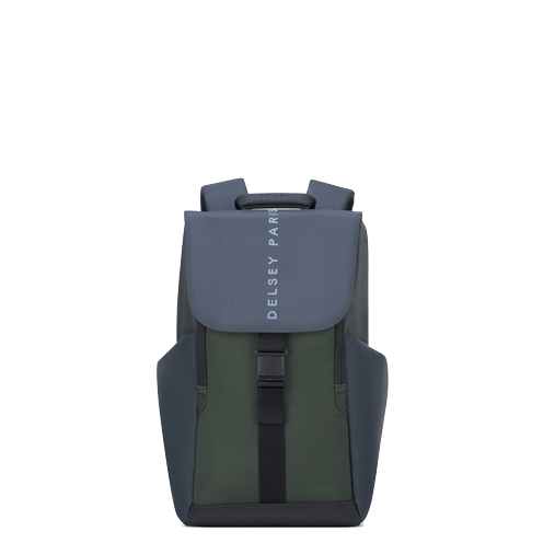کوله پشتی لپ تاپی دلسی مدل سکیورفلپ 15.6 اینچ رنگ سبز ارتشی دلسی ایران - DELSEY PARIS SECUFLAP BACKPACK 00202061013 delseyiran