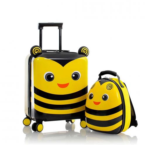 خرید کوله پشتی هیس ست کوله و ترولی بچه گانه بامبل بی چمدان ایران -13149308600 Bumble Bee Super Tots Bumble Bee - Kids Luggage & Backpack Set