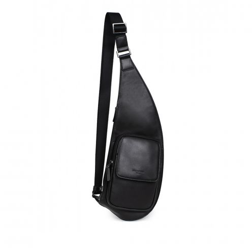 خرید کیف دوشی هگزاگونا مدل سافت استدیو رنگ مشکی چمدان ایران  - 2298590100 HEXAGONA Waist bag - Leather 