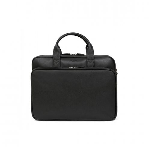 خرید کیف اداری هگزاگونا چرم مدل کانفورت رنگ مشکی چمدان ایران - 4630860100 HEXAGONA Briefcase Leather