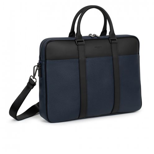 خرید کوله پشتی لپ تاپ هگزاگونا 13 اینچ مدل اودیسه رنگ سرمه ای چمدان ایران - HEXAGONA Briefcase ODYSSEY 13" 4899320100