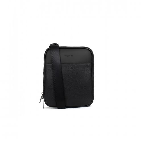 خرید کیف دوشی هگزاگونا مدل اودیسه رنگ مشکی چمدان ایران - 4899370100 HEXAGONA Messenger bag ODYSSEY
