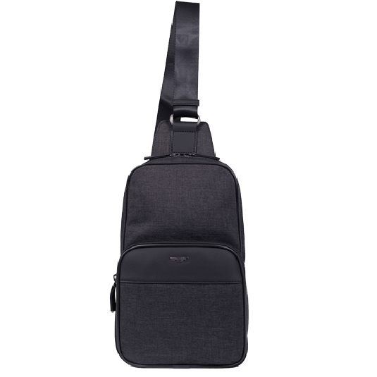خرید کیف تک بند هگزاگونا مدل مرکور رنگ خاکستری چمدان ایران - 9857393300 HEXAGONA Waist bag MERCURE