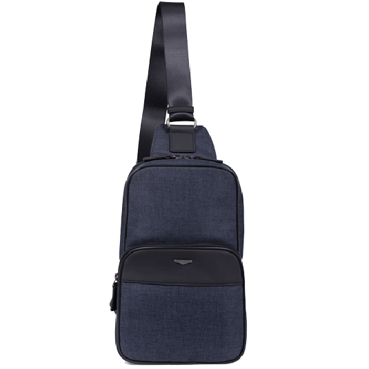 خرید کیف تک بند هگزاگونا مدل مرکور رنگ آبی چمدان ایران - 9857393700 HEXAGONA Waist bag MERCURE