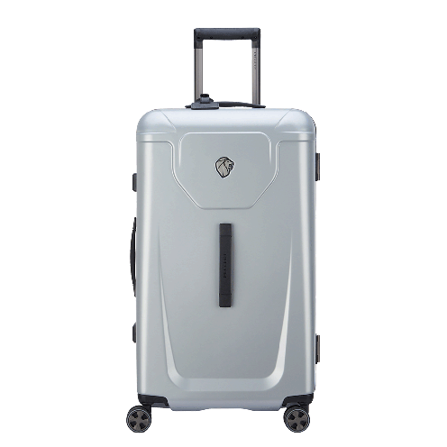 خرید چمدان دلسی مدل پژو سایز متوسط رنگ نقره ای چمدان ایران - delsey paris PEUGEOT VALISE 00100681811 chamedaniran