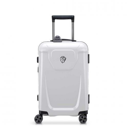 خرید چمدان دلسی مدل پژو سایز کابین رنگ سفید چمدان ایران - delsey paris PEUGEOT VALISE CABINE 00100680157 chamedaniran