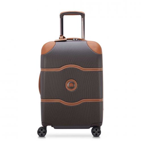 خرید چمدان دلسی مدل چاتلت ایر 2 سایز کابین رنگ قهوه ای چمدان ایران - delsey paris CHÂTELET AIR 2 00167680506 chamedaniran