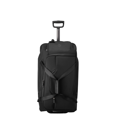 خرید ساک چرخدار دلسی مدل پژو رنگ مشکی چمدان ایران - delsey paris PEUGEOT VOYAGES DUFFLE BAG 00100623000 chamedaniran