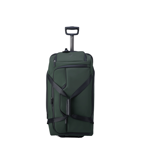 خرید ساک چرخدار دلسی مدل پژو رنگ ارتشی چمدان ایران - delsey paris PEUGEOT VOYAGES DUFFLE BAG 00100623013 chamedaniran