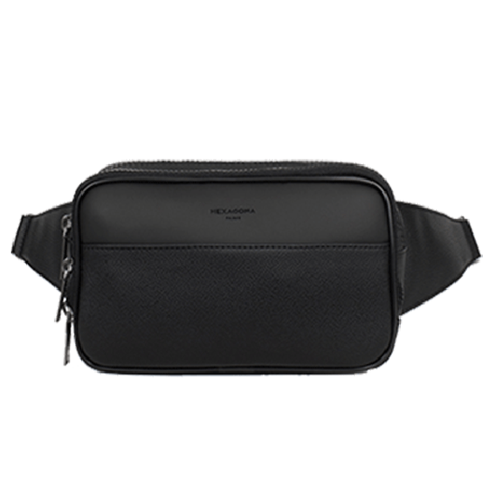 خرید کیف کمری هگزاگونا پاریس مدل اودیسه رنگ مشکی چمدان ایران - 4899380100 HEXAGONA PARIS HEXAGONA Bum bag ODYSSEY