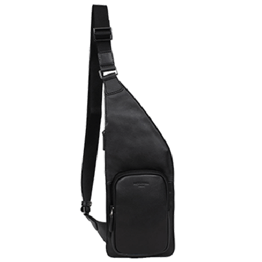 خرید کیف دوشی هگزاگونا مدل سافت استودیو رنگ مشکی چمدان ایران - 2298610100 HEXAGONA SOFT STUDIO Waist bag - Leather