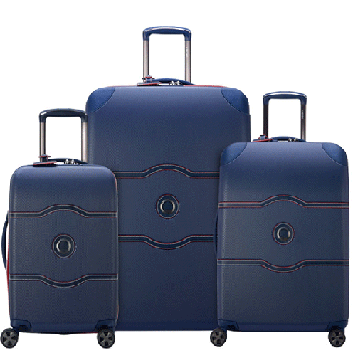 خرید ست کامل چمدان دلسی مدل چاتلت ایر 2 رنگ آبی دلسی ایران - delsey paris CHÂTELET AIR 2 00167698502 delseyiran
