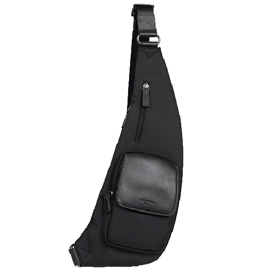 خرید کیف دوشی هگزاگونا تک بند مدل تراول رنگ مشکی چمدان ایران - HEXAGONA Monostrap backpack 2991550100