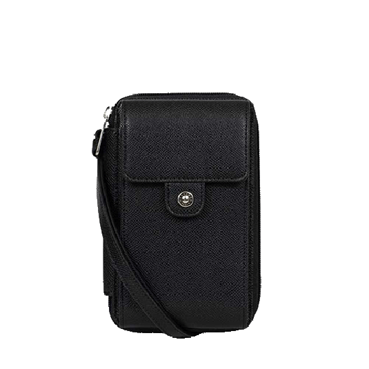 خرید کیف دوشی هگزاگونا مدل آوا رنگ مشکی چمدان ایران - HEXAGONA Cellphone pouch with wallet Soft leather 5583690100