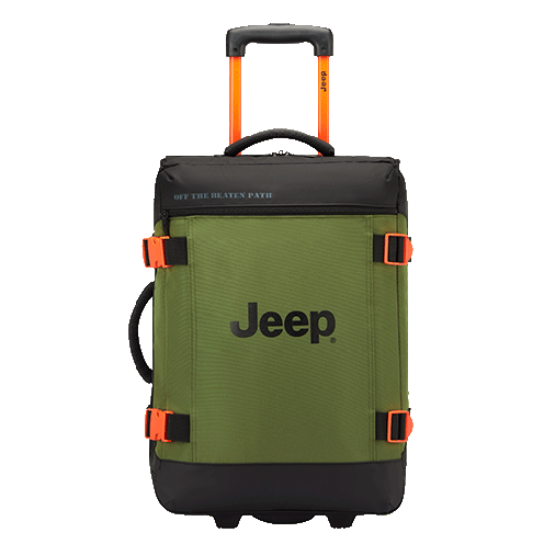 خرید ساک چرخدار دلسی مدل جیپ رنگ سبز چمدان ایران - JEEP DELSEY PARIS 374021045 chamedaniran