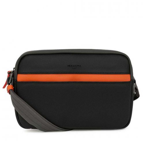 خرید کیف دوشی هگزاگونا کیف خبرنگاری افقی دوشی مدل مستر رنگ مشکی چمدان ایران - HEXAGONA Reporter bag Synthetic 5867570150