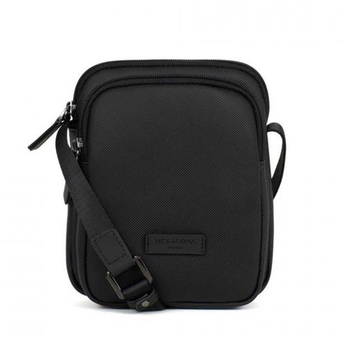 خرید کیف دوشی هگزاگونا مدل هیرو رنگ مشکی چمدان ایران - HEXAGONA Messenger bag Synthetic 5892900100