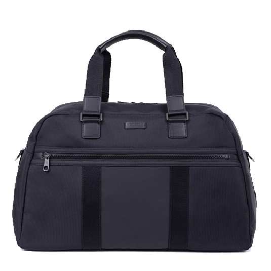 خرید ساک دستی هگزاگونا ساک مسافرتی مدل هوریزون رنگ مشکی چمدان ایران - HEXAGONA HORIZON Travel bag Nylon with split leather 7662840100