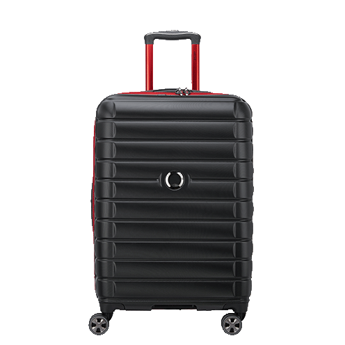 خرید چمدان دلسی پاریس مدل شادو 5 سایز متوسط فرمول 1 رنگ مشکی دلسی ایران - SHADOW 5 DELSEY PARIS 00287881100 delseyiran