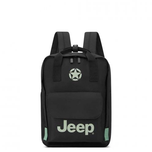 خرید کوله پشتی لپ تاپ دلسی مدل جیپ رنگ مشکی چمدان ایران - JEEP DELSEY PARIS 374660000 chamedaniran