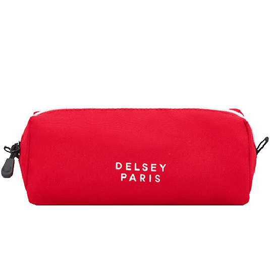 خرید جامدادی مدرسه ای دلسی پاریس دلسی آکادمی رنگ قرمز دلسی ایران - DELSEY PARIS  PENCIL CASE 00339017114 delseyiran