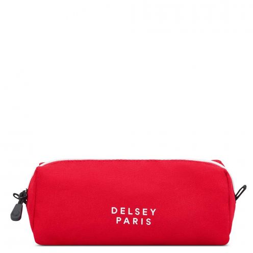 خرید جامدادی مدرسه ای دلسی پاریس دلسی آکادمی رنگ قرمز دلسی ایران - DELSEY PARIS  PENCIL CASE 00339017114 delseyiran