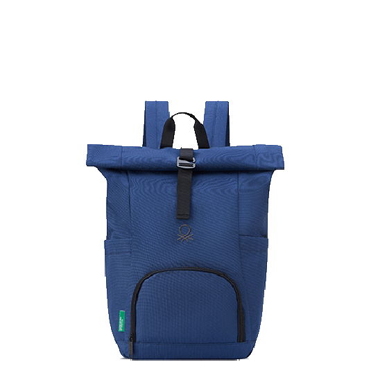 خرید کوله پشتی دلسی مدل بی ای رول تاپ رنگ سرمه ای چمدان ایران - BE ROLLTOP BACKPACK DELSEY PARIS 376361002 chamedaniran