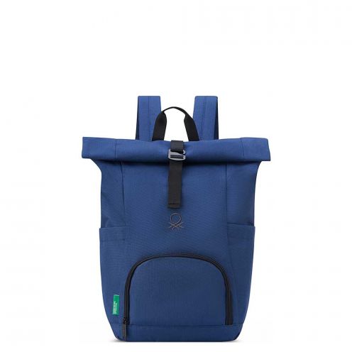 خرید کوله پشتی دلسی مدل بی ای رول تاپ رنگ سرمه ای چمدان ایران - BE ROLLTOP BACKPACK DELSEY PARIS 376361002 chamedaniran