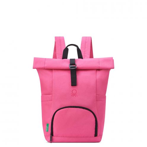 خرید کوله پشتی دلسی مدل بی ای رول تاپ رنگ صورتی چمدان ایران -  BE BE ROLLTOP BACKPACK DELSEY PARIS 376361009 chamedaniran