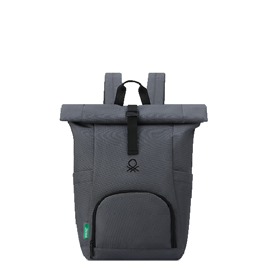 خرید کوله پشتی دلسی مدل بی ای رول تاپ رنگ نوک مدادی چمدان ایران -  BE BE ROLLTOP BACKPACK DELSEY PARIS 376361001 chamedaniran