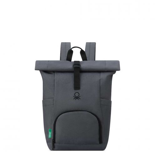 خرید کوله پشتی دلسی مدل بی ای رول تاپ رنگ نوک مدادی چمدان ایران -  BE BE ROLLTOP BACKPACK DELSEY PARIS 376361001 chamedaniran