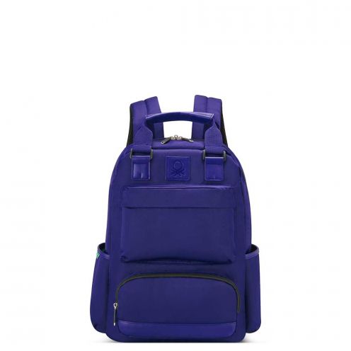 خرید کوله پشتی دلسی کالربلاک بنتون رنگ سرمه ای چمدان ایران -   COLORBLOCK BACKPACK DELSEY PARIS 376461002 chamedaniran