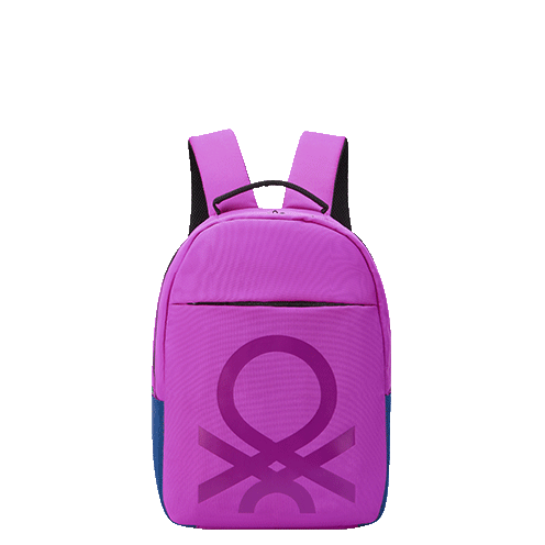 خرید کوله پشتی دلسی فابریکا راند بنتون رنگ بنفش یاسی چمدان ایران -   FABRICA ROUND BACKPACK DELSEY PARIS 376661008 chamedaniran