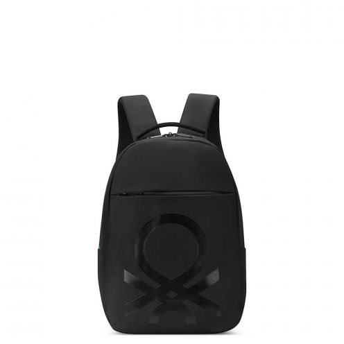خرید کوله پشتی دلسی فابریکا راند بنتون رنگ مشکی چمدان ایران - FABRICA ROUND BACKPACK DELSEY PARIS 376661000 chamedaniran