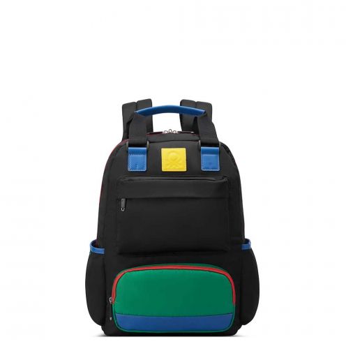خرید کوله پشتی دلسی یونایتد بنتون رنگ مشکی چمدان ایران - UNITED  BACKPACK DELSEY PARIS 376961000 chamedaniran