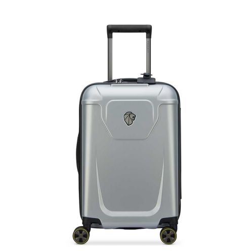 خرید چمدان دلسی مدل پژو سایز کابین رنگ خاکستری چمدان ایران - delsey paris PEUGEOT ZIP CABINE 55 CM 00100780111 chamedaniran
