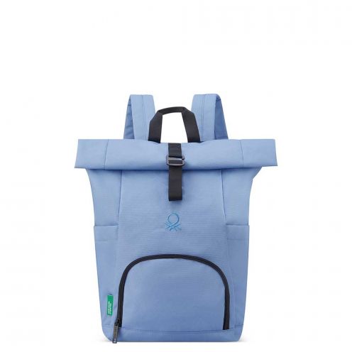 خرید کوله پشتی دلسی مدل بی ای رول تاپ رنگ آبی چمدان ایران -  BE BE ROLLTOP BACKPACK DELSEY PARIS 376361012 chamedaniran