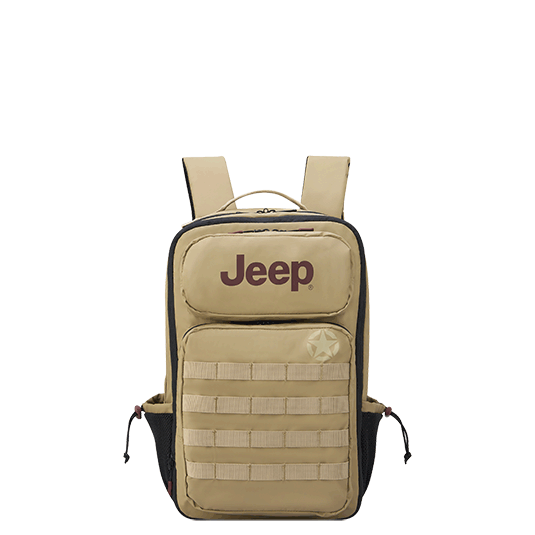 خرید کوله پشتی لپ تاپ دلسی مدل جیپ کوله پشتی تاکتیکی رنگ بژ چمدان ایران - JEEP DELSEY PARIS 274461005 chamedaniran