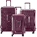 قیمت و خرید ست چمدان مسافرتی دلسی پاریس مدل مون سی سایز بزرگ ، متوسط و کابین رنگ بنفش دلسی ایران – DELSEY PARIS MONCEY 00384498508 delseyiran