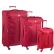 خرید ست چمدان مسافرتی دلسی پاریس مدل ایر ادونچر سایز بزرگ ، متوسط ، کابین رنگ قرمز دلسی ایران - delseyiran  AIR ADVENTURE 00360698504
