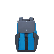 خرید کوله پشتی دلسی لپ تاپی مدل سکیورفلپ 15.6 اینچ رنگ آبی ایران - DELSEY PARIS SECUFLAP BACKPACK 00202061002 delseyiran