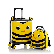 خرید کوله پشتی هیس ست کوله و ترولی بچه گانه بامبل بی چمدان ایران -13149308600 Bumble Bee Super Tots Bumble Bee - Kids Luggage & Backpack Set